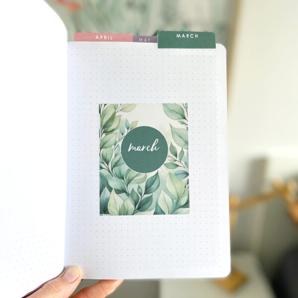 Printable Calendars Watercolor Floral Space And Quiet