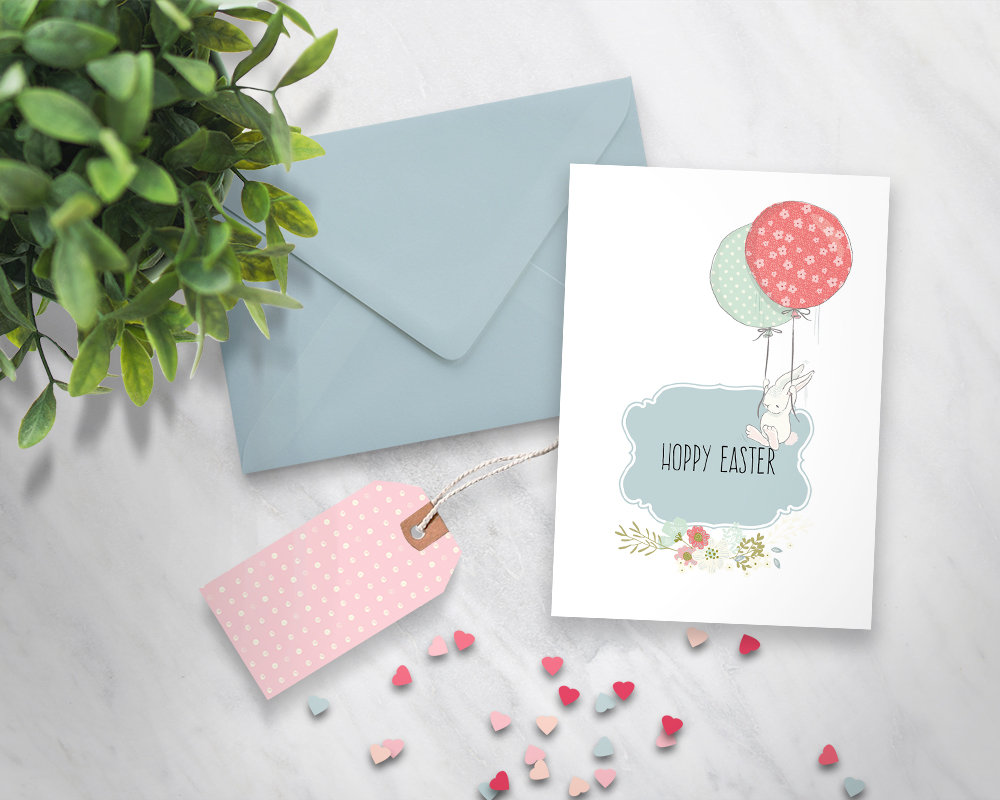 Free Easter printables - Easter card