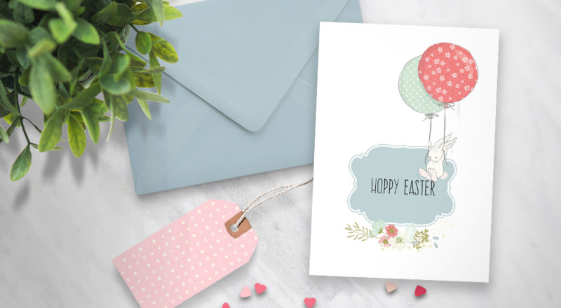 Free Easter printables - Easter card