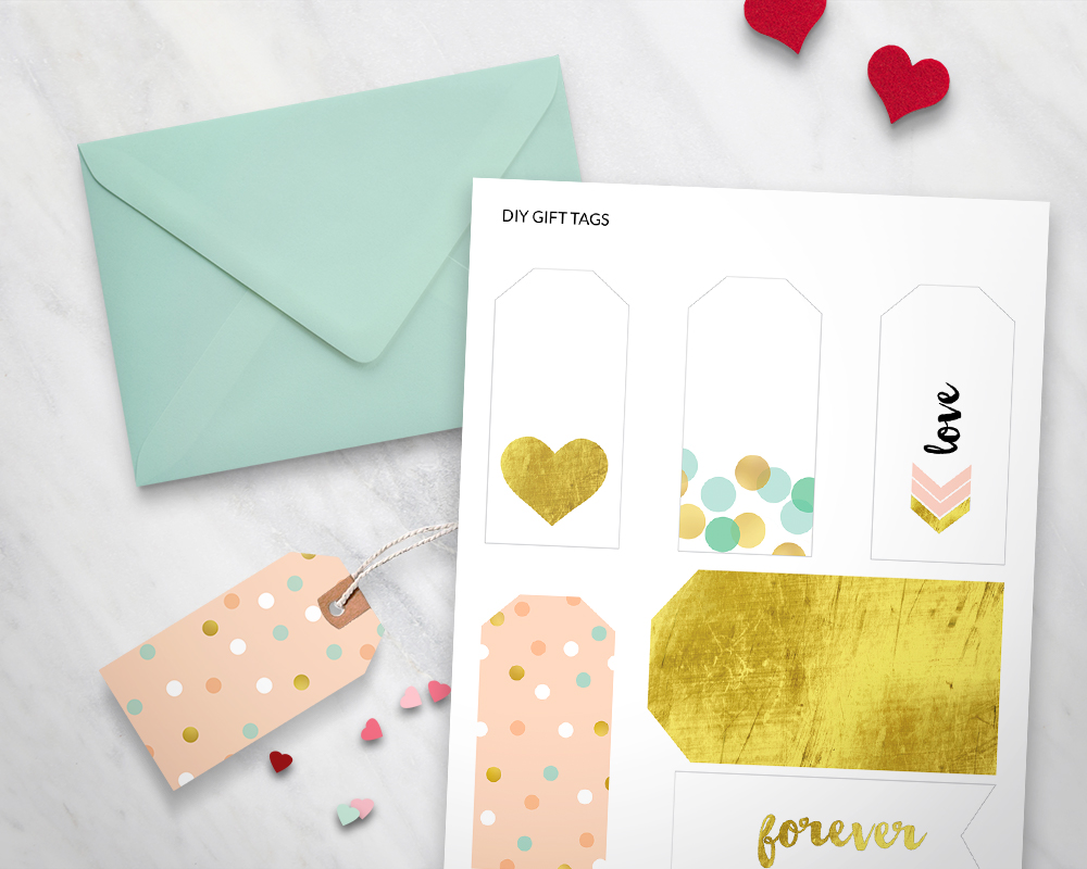 free printable Valentines Gift Tags
