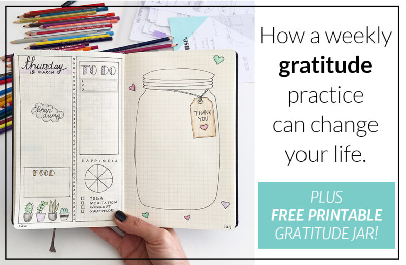 How A Weekly Gratitude Practice Can Change Your Life And Free Printable