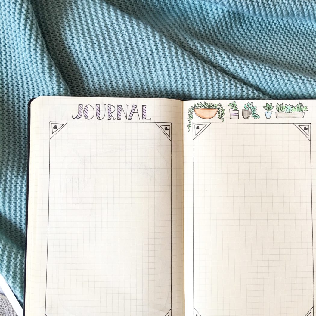 Doodling on my Journal page layout