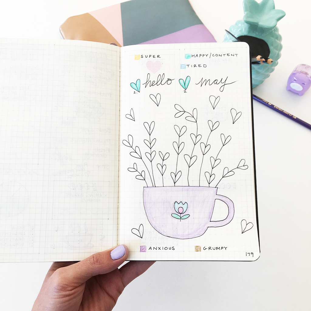 Printable Mood Tracker For Bullet Journal Free Download