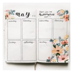 Bullet Journal Weekly Spread - 5 Reasons to use a Weekly Spread