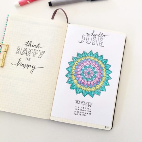 Printable Planner Kit - stickers, banners, mandalas - free download