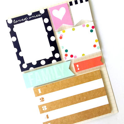 Colourful Sticky Notes by Petite Pink Boutique
