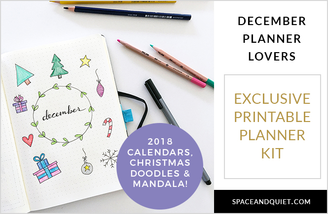 Planner Lovers exclusive printable planner kit