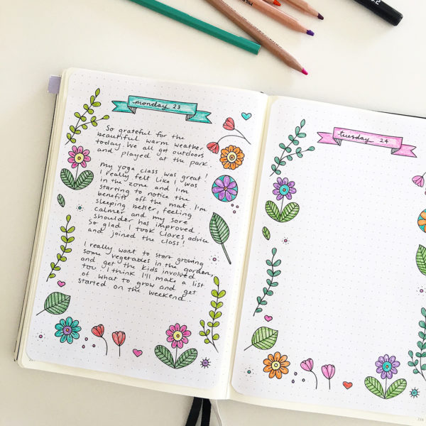 Daily Journaling Practice In Your Bullet Journal : How To Get Started