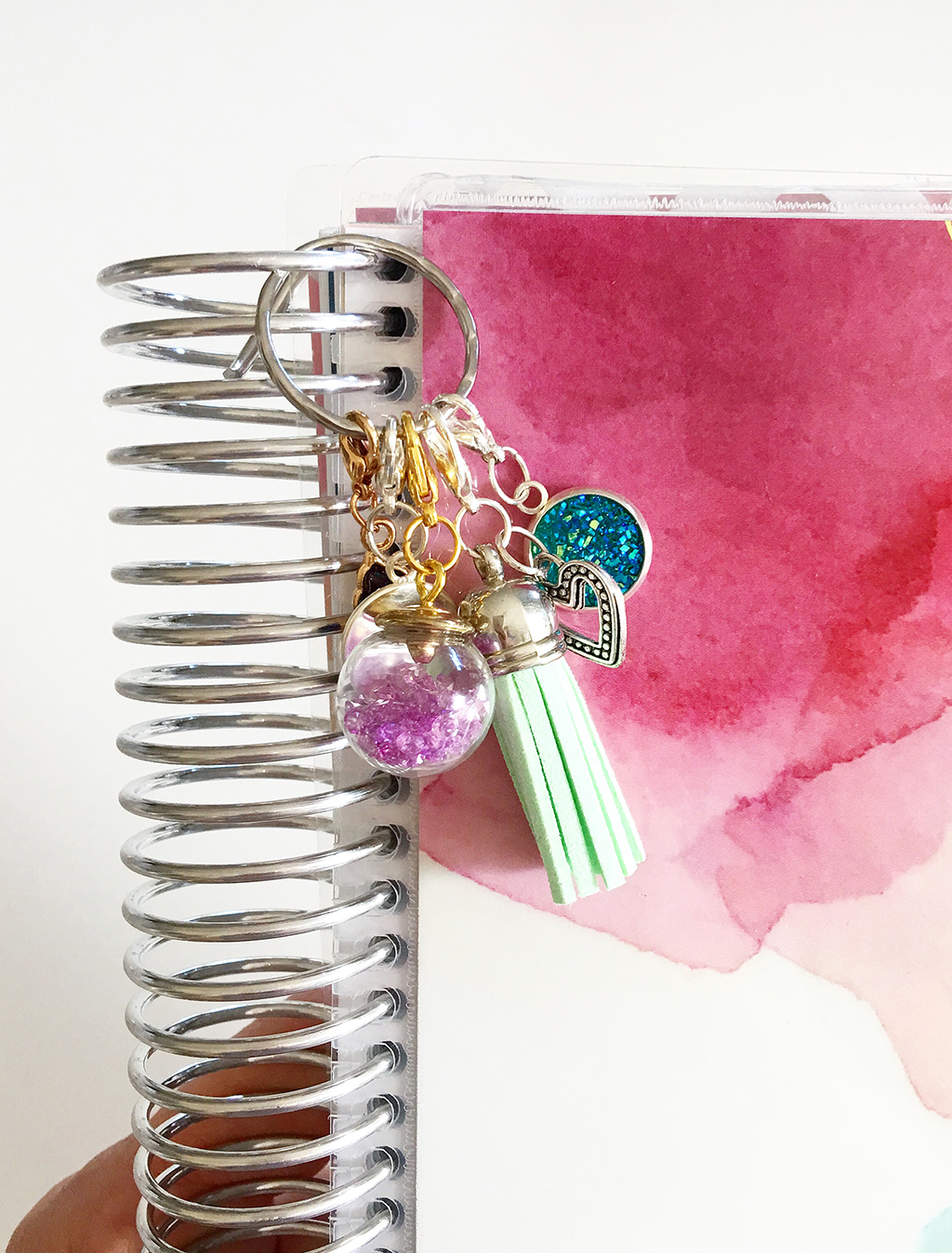 Planner charm paperclip charm plannergirl  pretties