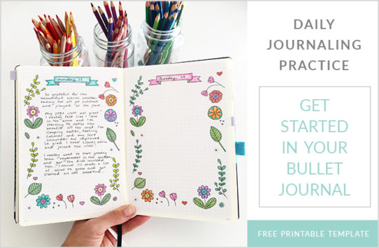 Daily Journaling Practice In Your Bullet Journal : How To Get Started