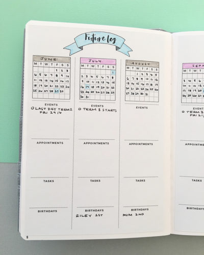 New Bullet Journal Notebook - How to Set Up And Migrate Pages