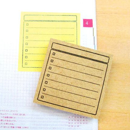 To-Do List Stamp by Cool Japan Stamp