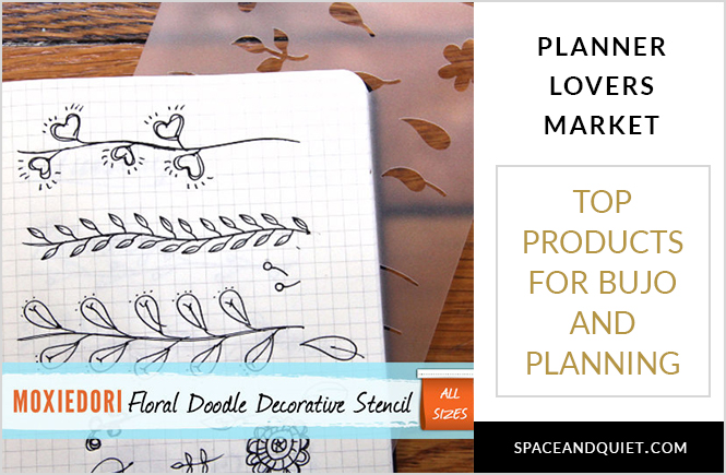 Planner Lovers Market - top product picks for bullet journaling and planning