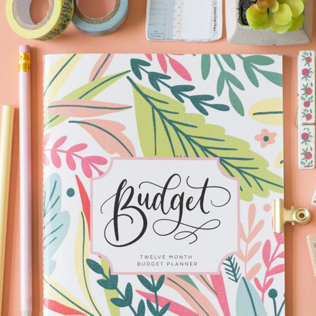 Budget Planner Book by Printable Wisdom