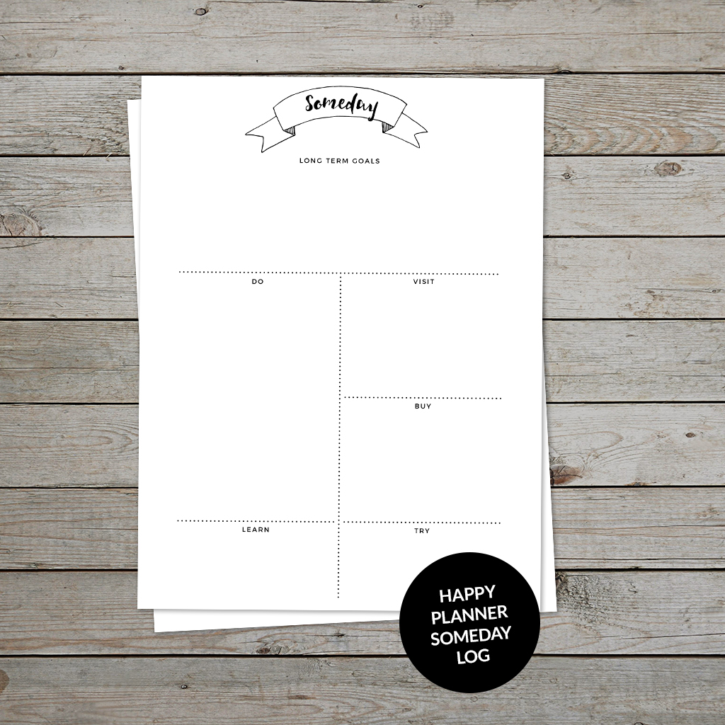 Planner Printables - Subscriber Resource Library