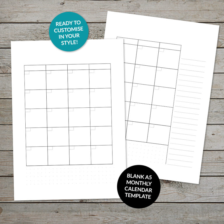 Easy Bullet Journal Set Up: 5 Must-Have Printable Templates - space and ...