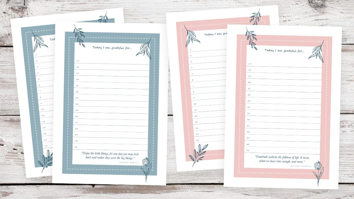 Beautiful Printable Pages: Blank Calendar, Planner, Bible Journaling,  Gratitude List and Many More! • Called to Life Coaching