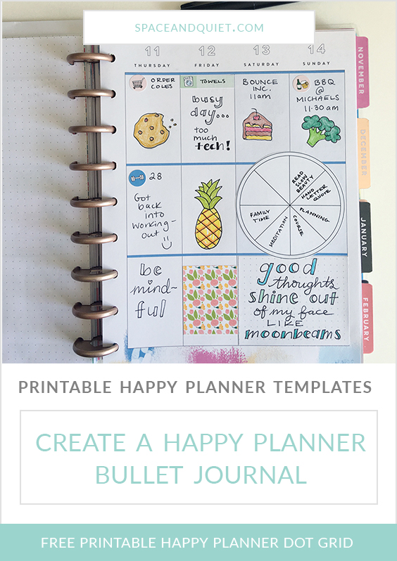 Complete Pre-Made Bullet Journal Pages Instant Download Printable