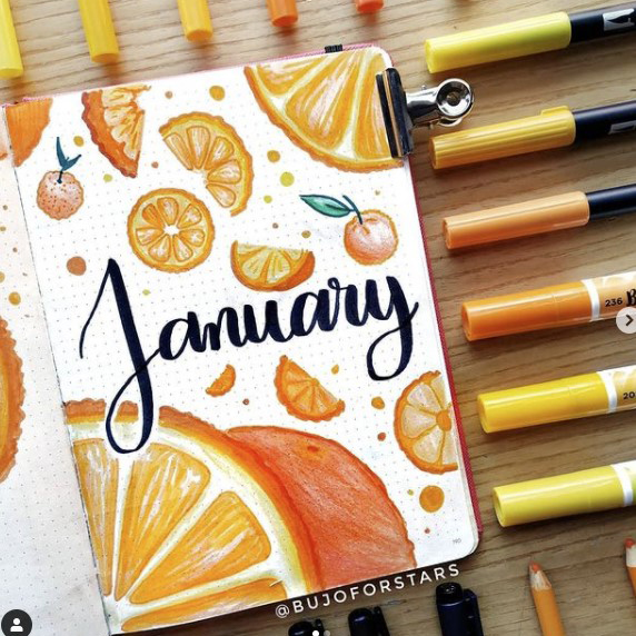 12 Monthly Bullet Journal Themes to Keep You Journaling All Year