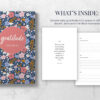Gratitude Journal - Pink & Blue Floral Cover